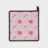 Coral and Pineapple Pink - VSL Pot Holder - Single