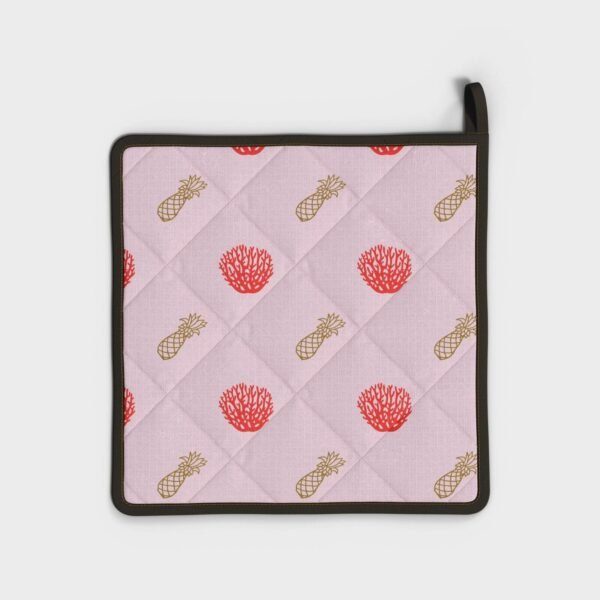 Coral and Pineapple Pink - VSL Pot Holder - Single